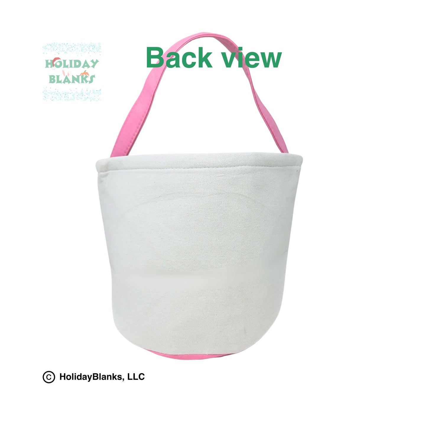Chevron bunny easter basket blanks