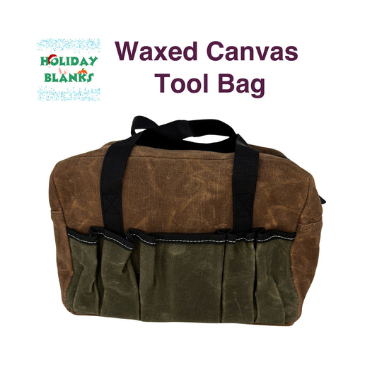 Waxed Canvas Tool Bag
