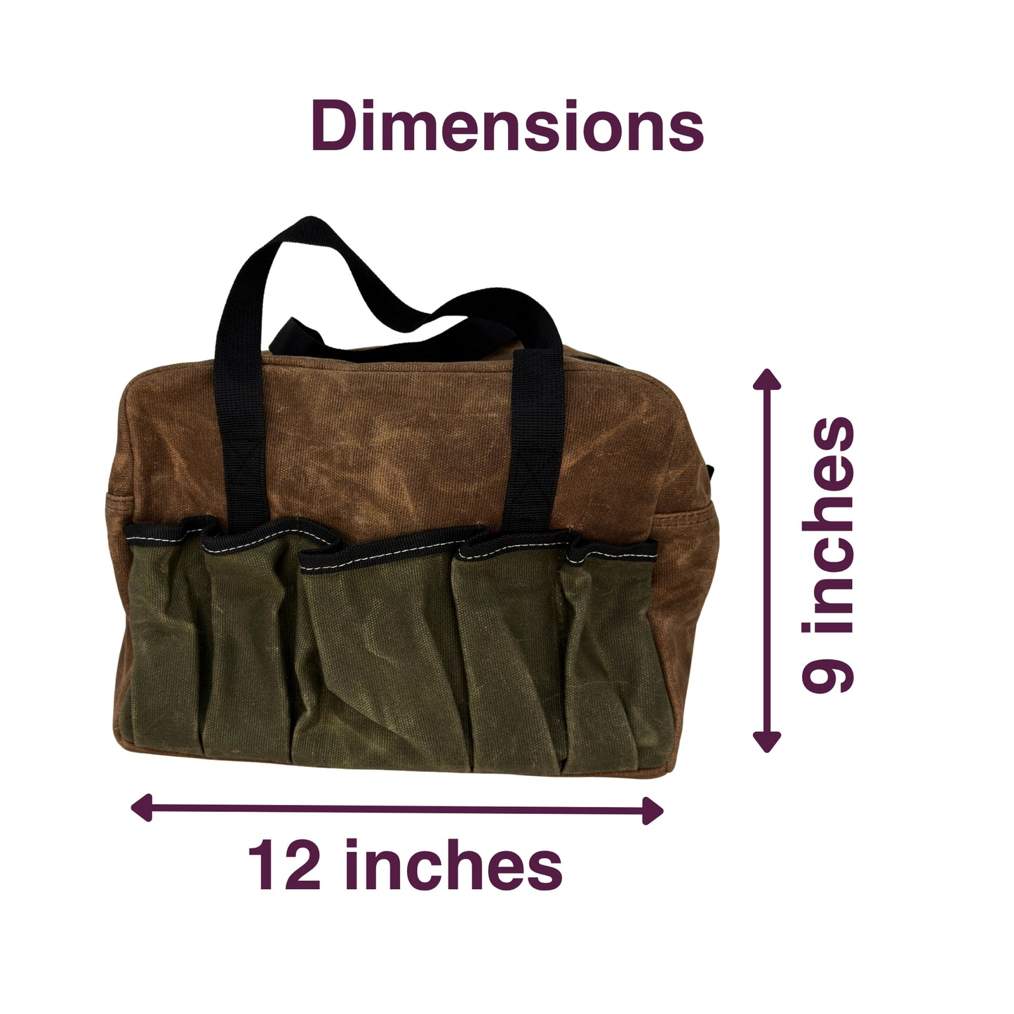 Waxed Canvas Tool Bag