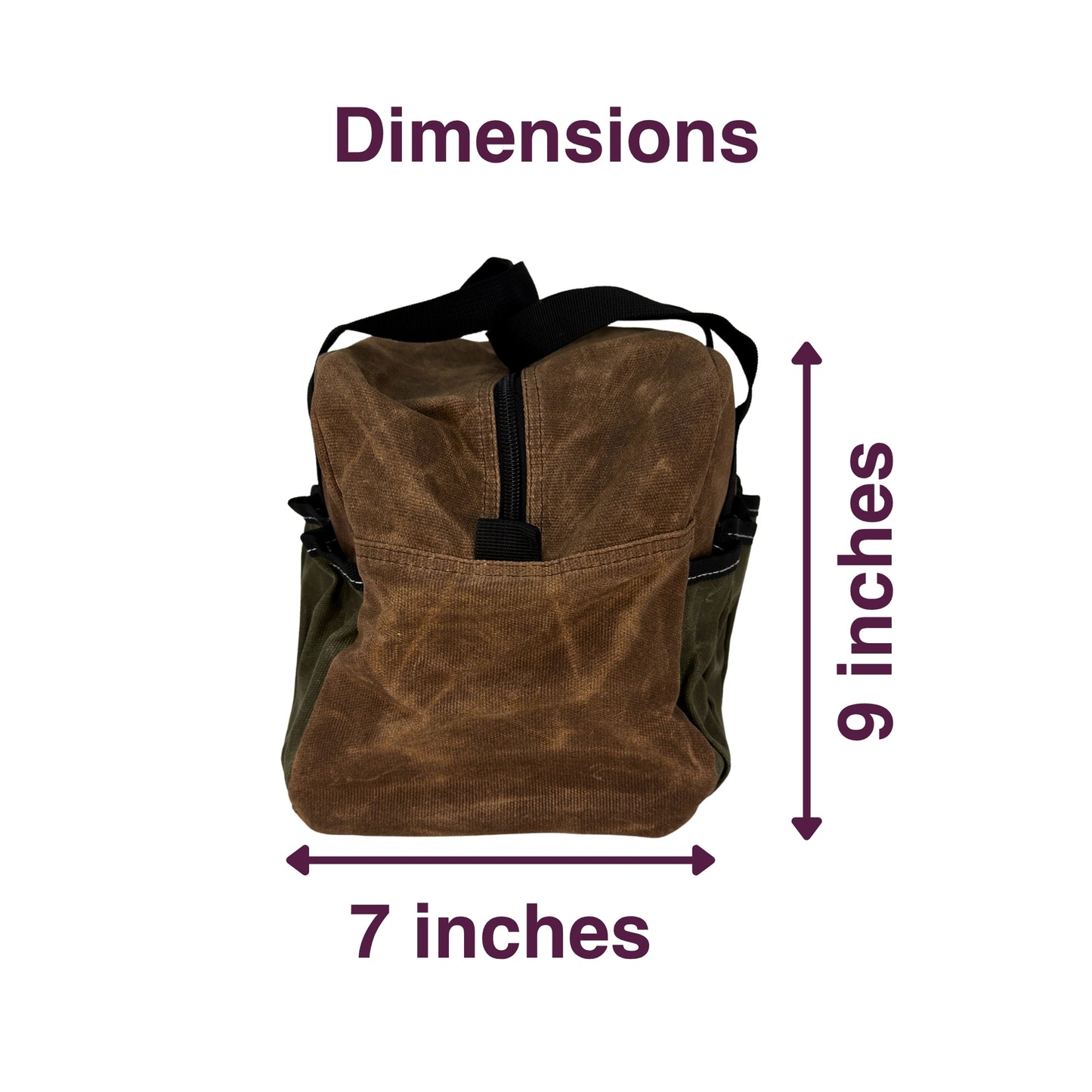 Waxed Canvas Tool Bag