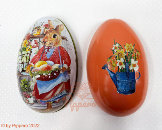 Vintage Style Tin Easter Eggs