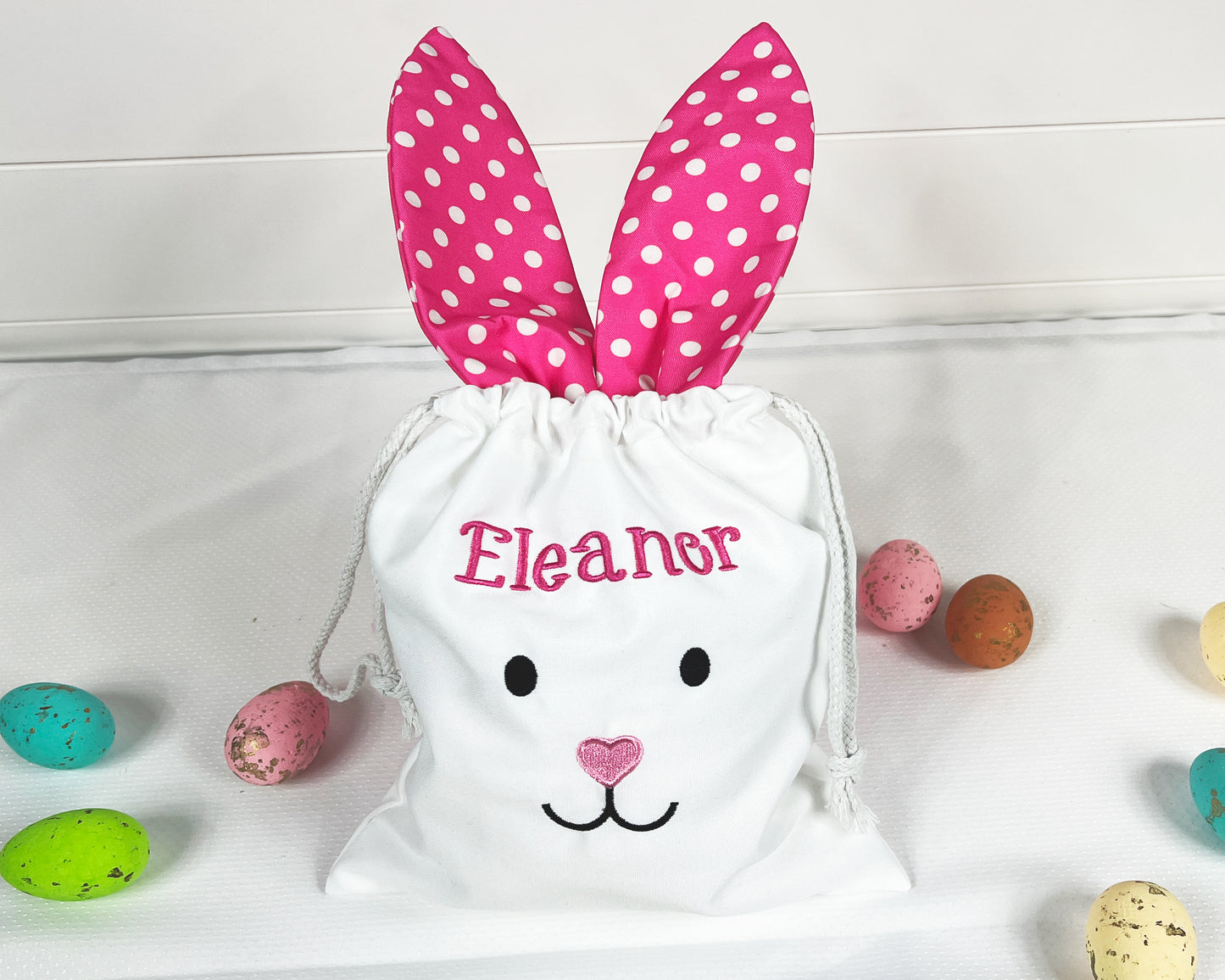 Blank Easter bunny pouch