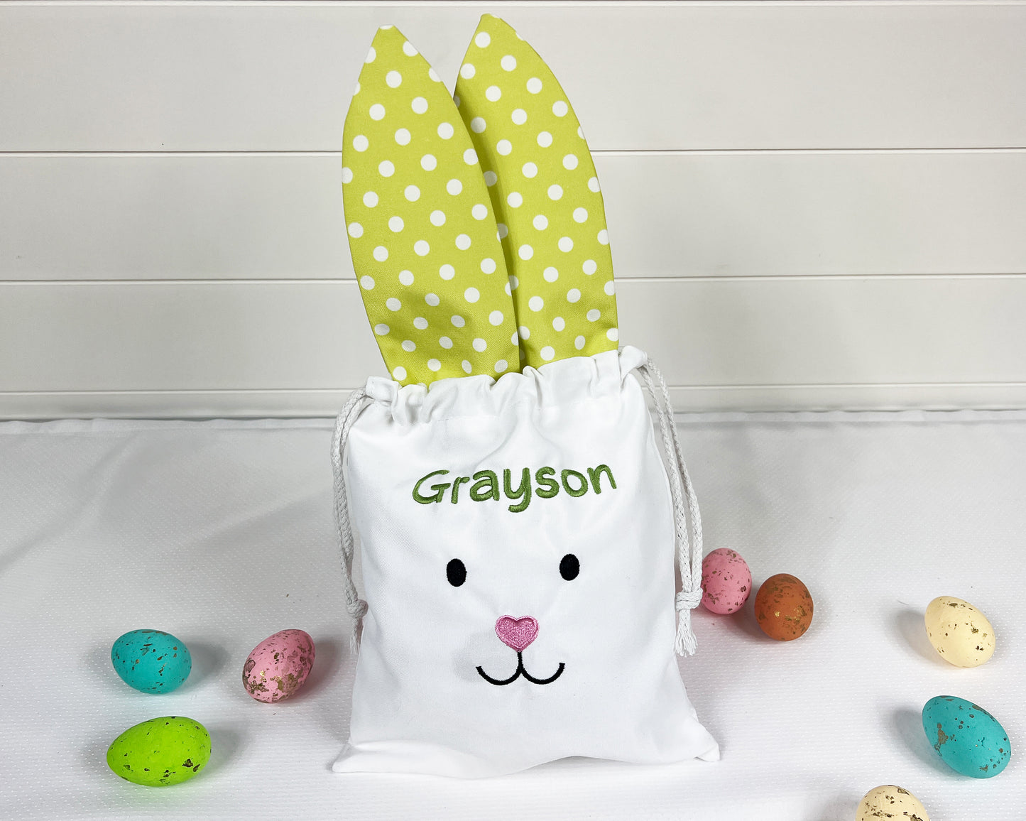 Blank Easter bunny pouch