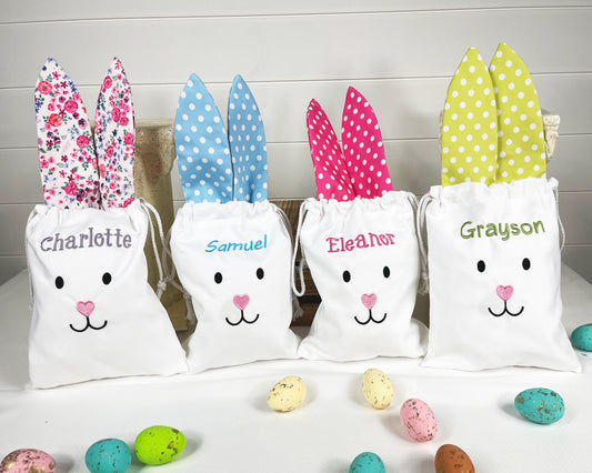 Blank Easter bunny pouch